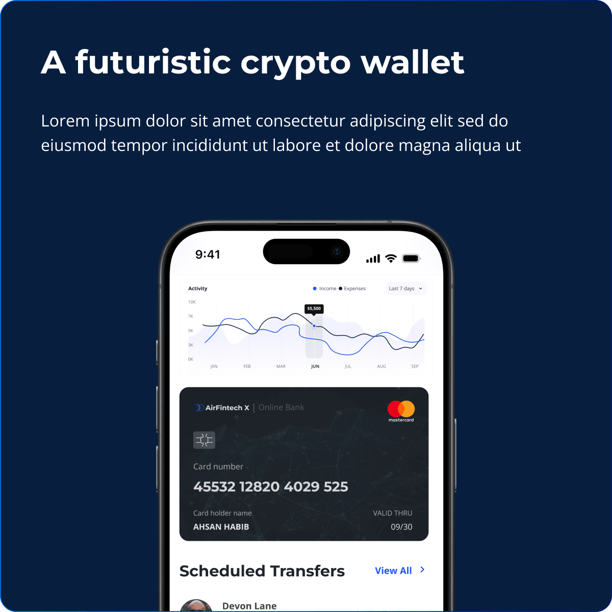 AirCrypto webflow template image